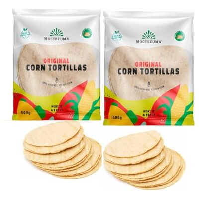 Tooludic Vraies tortillas mexicaines avec nixtamal 800g - Publicité Tooludic Vraies tortillas mexicaines avec nixtamal 800g - Publicité