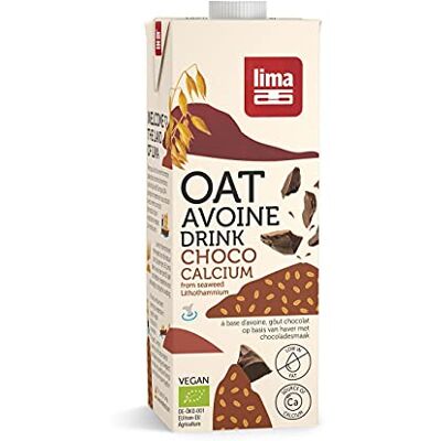 Lima Boisson à l'Avoine Chocolat 1L Bio - - Publicité Lima Boisson à l'Avoine Chocolat 1L Bio - - Publicité