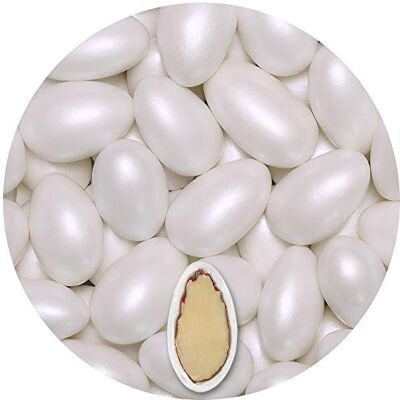 EinsSein 1kg Dragées Mariage Amandes Conchiglia blanc perle ca. 280 pièce Dragees Mariage Baptême Communion Célébrer Fête Candybar Confiserie Candy Bar Cadeaux Invités Bonbons Amande Premium - Publicité EinsSein 1kg Dragées Mariage Amandes Conchiglia blanc perle ca. 280 pièce Dragees Mariage Baptême Communion Célébrer Fête Candybar Confiserie Candy Bar Cadeaux Invités Bonbons Amande Premium - Publicité