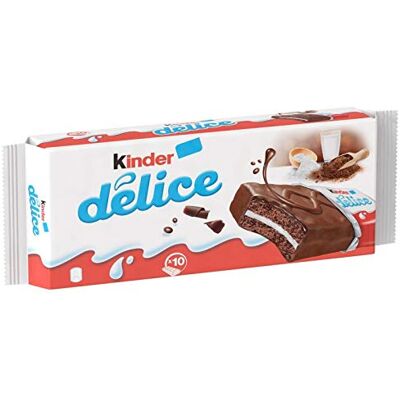 Kinder Délice Cacao 390G Lot De 2 - Publicité Kinder Délice Cacao 390G Lot De 2 - Publicité
