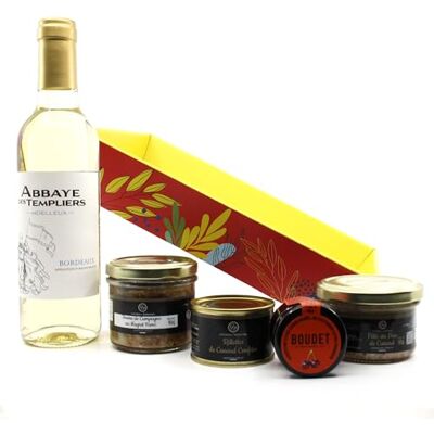 Cellier du Périgord panier gourmand Corbeille dégustation moelleux coffret gourmand spécial cadeau de noël panier garni à offrir - Publicité Cellier du Périgord panier gourmand Corbeille dégustation moelleux coffret gourmand spécial cadeau de noël panier garni à offrir - Publicité