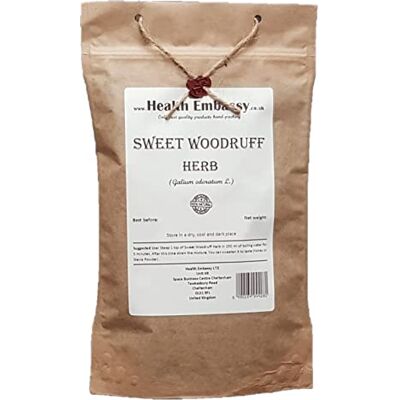 HEALTH EMBASSY Herbe de l'Aspérule Odorante Tisane Galium Odoratum L Sweet Woodruff Herb (50g) - Publicité HEALTH EMBASSY Herbe de l'Aspérule Odorante Tisane Galium Odoratum L Sweet Woodruff Herb (50g) - Publicité