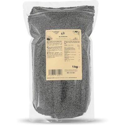 KoRo Graines de pavot bleu 1kg Sans conservateurs - Publicité KoRo Graines de pavot bleu 1kg Sans conservateurs - Publicité