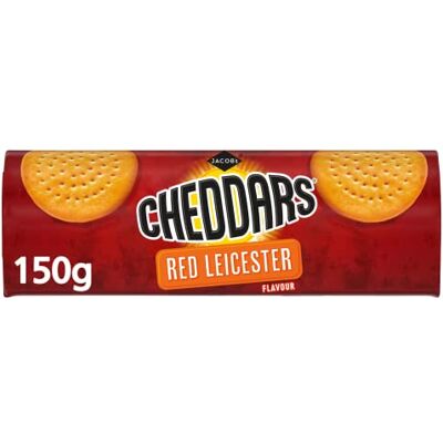 JACOB'S Saveur cheddars Leicester rouge - Publicité JACOB'S Saveur cheddars Leicester rouge - Publicité