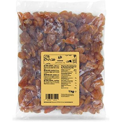 KoRo Gingembre séché 1 kg Fruits séchés sans soufre, emballage économique - Publicité KoRo Gingembre séché 1 kg Fruits séchés sans soufre, emballage économique - Publicité