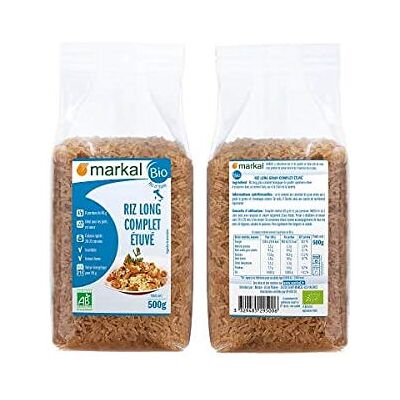 Markal RIZ LONG COMPLET ETUVE ITALIE 500G - Publicité Markal RIZ LONG COMPLET ETUVE ITALIE 500G - Publicité