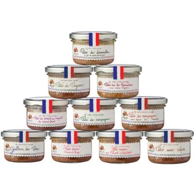 LUCIEN GEORGELIN Kit Découverte 10 Pâtés 70g - Publicité LUCIEN GEORGELIN Kit Découverte 10 Pâtés 70g - Publicité