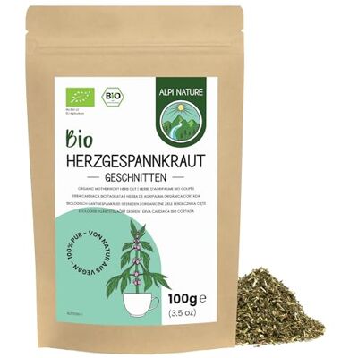 Alpi Nature Agripaume Infusion BIO 100g, bio Herbe d'Agripaume Séchée et Coupée, Tisane en Vrac - Publicité Alpi Nature Agripaume Infusion BIO 100g, bio Herbe d'Agripaume Séchée et Coupée, Tisane en Vrac - Publicité