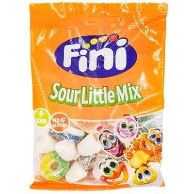 Fini Bonbons Sour little mix Halal Sachet 90g - Publicité Fini Bonbons Sour little mix Halal Sachet 90g - Publicité