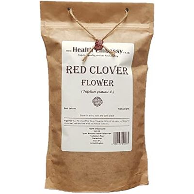 HEALTH EMBASSY Fleur de Trèfle Rouge Tisane Trifolium Pratense L Red Clover Flower (50g) - Publicité HEALTH EMBASSY Fleur de Trèfle Rouge Tisane Trifolium Pratense L Red Clover Flower (50g) - Publicité
