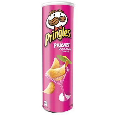 Pringles Prawn Cocktail 190 g - Publicité Pringles Prawn Cocktail 190 g - Publicité