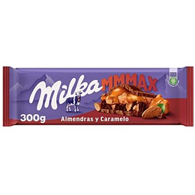 Milka MMMAX Amandes et Caramel 300g XXL - Publicité Milka MMMAX Amandes et Caramel 300g XXL - Publicité