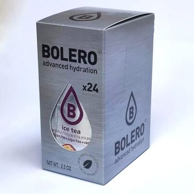 Bolero ICE TEA PASSIONFRUIT 24x3g Poudre pour boisson sans sucre, édulcorée à la stévia + vitamine C convient aux enfants, aux sportifs et aux diabétiques sans gluten - Publicité Bolero ICE TEA PASSIONFRUIT 24x3g Poudre pour boisson sans sucre, édulcorée à la stévia + vitamine C convient aux enfants, aux sportifs et aux diabétiques sans gluten - Publicité