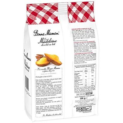 genéric BONNE MAMAN Madeleine Au Chocolat Au Lait 300G Trois Articles - Publicité genéric BONNE MAMAN Madeleine Au Chocolat Au Lait 300G Trois Articles - Publicité