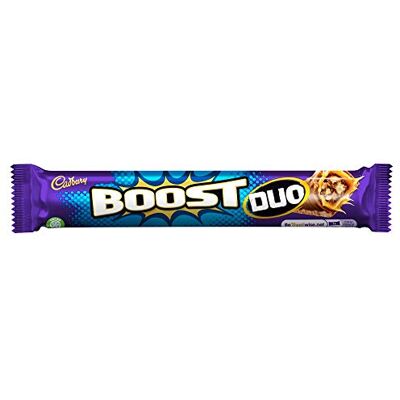 Cadbury Boost Duo Barre de chocolat 68 g - Publicité Cadbury Boost Duo Barre de chocolat 68 g - Publicité