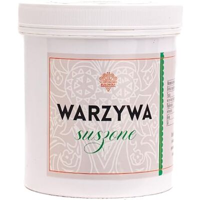SCHRONISKO BUKOWINA Mélange de légumes séchés Jarzynka, 500 g, - Publicité SCHRONISKO BUKOWINA Mélange de légumes séchés Jarzynka, 500 g, - Publicité