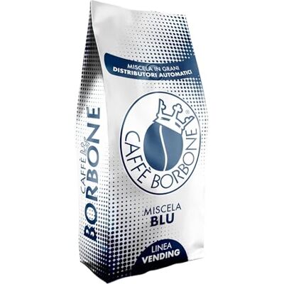 Caffè Borbone Grains de café Blue mélange Pack 1 kg - Publicité Caffè Borbone Grains de café Blue mélange Pack 1 kg - Publicité