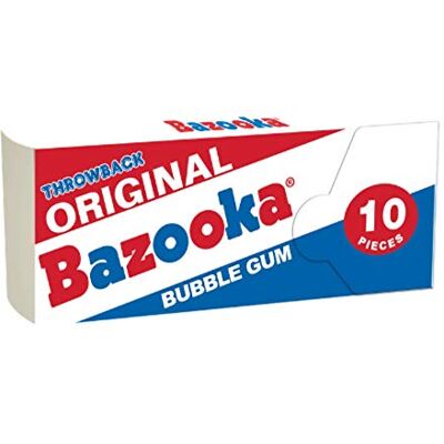 Bazooka Original Throwback (chewing-gum) 70g - Publicité Bazooka Original Throwback (chewing-gum) 70g - Publicité