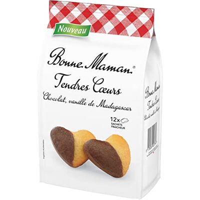 Bonne Maman Tendre cœur marbrés 300g, 1 paquet - Publicité Bonne Maman Tendre cœur marbrés 300g, 1 paquet - Publicité