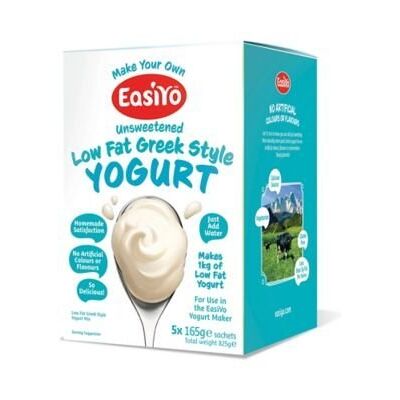 EasiYo Low Fat Greek Yogurt Mix Sachets (5 x 165g) by - Publicité EasiYo Low Fat Greek Yogurt Mix Sachets (5 x 165g) by - Publicité