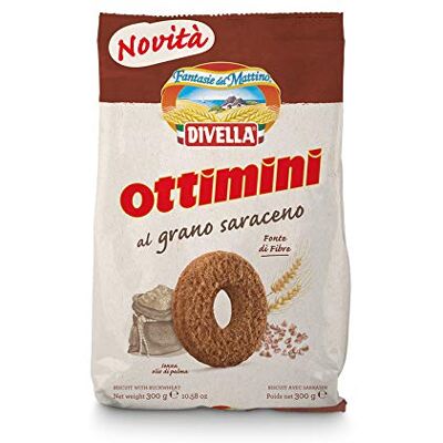 Divella BISCUITS AU SARRASIN GR.300 - Publicité Divella BISCUITS AU SARRASIN GR.300 - Publicité