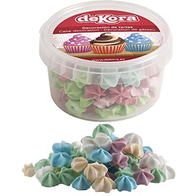 dekora MERINGUES FLEUR SUCRE 80G MULTICOLORE - Publicité dekora MERINGUES FLEUR SUCRE 80G MULTICOLORE - Publicité