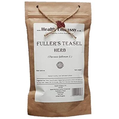 HEALTH EMBASSY Herbe de Cardère Sauvage Tisane Dipsacus Fullonum L Fuller's Teasel Herb (50g) - Publicité HEALTH EMBASSY Herbe de Cardère Sauvage Tisane Dipsacus Fullonum L Fuller's Teasel Herb (50g) - Publicité