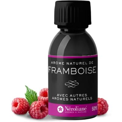 Néroliane NEROLIANE – Arôme Alimentaire Naturel Framboise 50ml – Qualité Premium – Pour Pâtisseries Fines, Yaourts Maison, Glaces, Crèmes et Desserts – Saveur Intense et Authentique – Made in France - Publicité Néroliane NEROLIANE – Arôme Alimentaire Naturel Framboise 50ml – Qualité Premium – Pour Pâtisseries Fines, Yaourts Maison, Glaces, Crèmes et Desserts – Saveur Intense et Authentique – Made in France - Publicité
