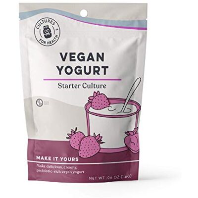 Cultures for Health Vegan Yogurt Starter - Publicité Cultures for Health Vegan Yogurt Starter - Publicité