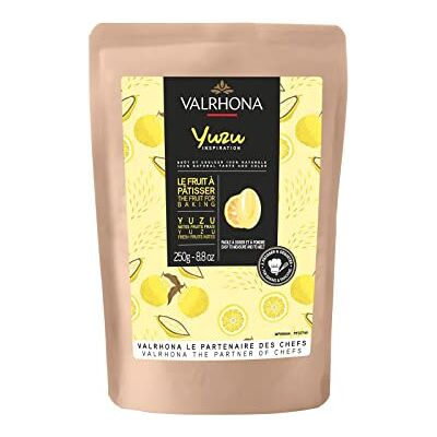 Valrhona - Fèves Chocolat Blanc Inspiration Yuzu - Yuzu - Chocolate - Publicité Valrhona - Fèves Chocolat Blanc Inspiration Yuzu - Yuzu - Chocolate - Publicité