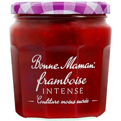 Bonne Maman Framboise Intense 335 g - Publicité Bonne Maman Framboise Intense 335 g - Publicité
