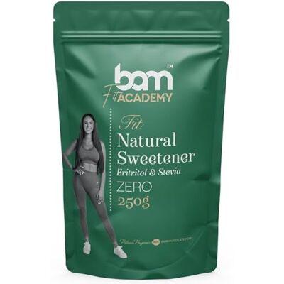 BAM Endulcorant avec Erythritol et Stevia – Edulcorant Naturel Zéro Calorie 300 g – Sans Odeur ni Couleur – Parfaitement Soluble - Publicité BAM Endulcorant avec Erythritol et Stevia – Edulcorant Naturel Zéro Calorie 300 g – Sans Odeur ni Couleur – Parfaitement Soluble - Publicité