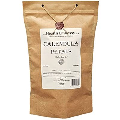 HEALTH EMBASSY Pétales de Calendula Tisane Calendula L Calendula Petals (50g) - Publicité HEALTH EMBASSY Pétales de Calendula Tisane Calendula L Calendula Petals (50g) - Publicité