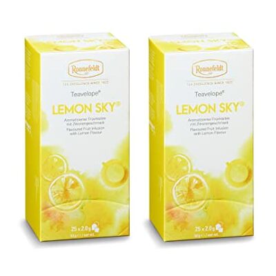 Ronnefeldt -Teavelope Lot de 2 sachets de thé aromatisé Citron vert 2 x 25 x 2 g - Publicité Ronnefeldt -Teavelope Lot de 2 sachets de thé aromatisé Citron vert 2 x 25 x 2 g - Publicité