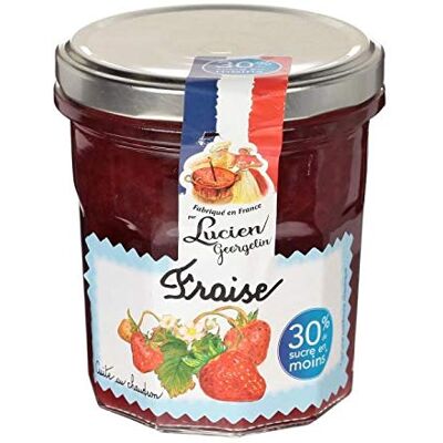 LUCIEN GEORGELIN Confiture Extra Allégée Fraises Le Bocal de 320 g - Publicité LUCIEN GEORGELIN Confiture Extra Allégée Fraises Le Bocal de 320 g - Publicité