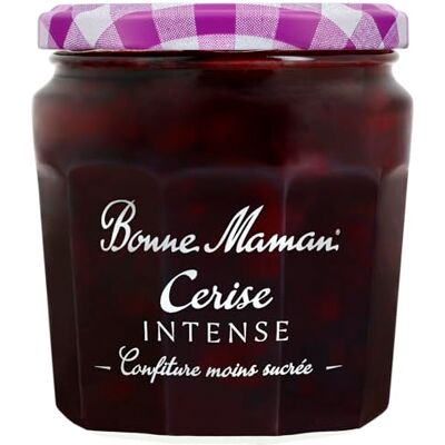 Bonne Maman Confiture Cerise Intense Riche en Fruits et moins sucrée 335g - Publicité Bonne Maman Confiture Cerise Intense Riche en Fruits et moins sucrée 335g - Publicité