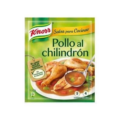Knorr Salsa Para Cocinar Pollo Al Chilindron 52gr - Publicité Knorr Salsa Para Cocinar Pollo Al Chilindron 52gr - Publicité