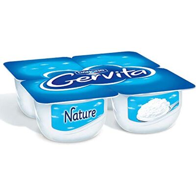 Gervita fromage blanc mousse nature 4x100g - Publicité Gervita fromage blanc mousse nature 4x100g - Publicité
