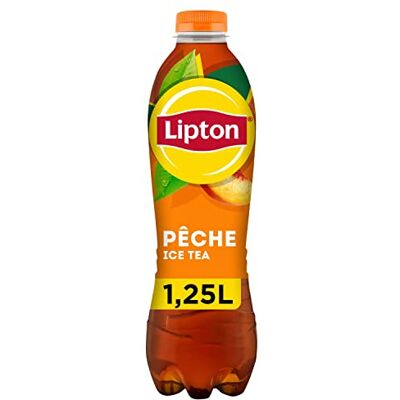 Lipton Ice Tea Peach - 6x1.25L PET - Thé Glacé - Publicité Lipton Ice Tea Peach - 6x1.25L PET - Thé Glacé - Publicité