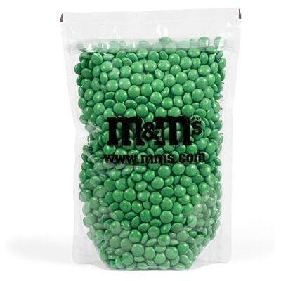 M&M'S COLLECTION M&M'S mono couleur au chocolat au lait Sachet vrac de 1,5kg de chocolats Idée de DIY Idéal pour mariage, fête d'anniversaire, buffet de bonbons, baptême, gender reveal (Vert) - Publicité M&M'S COLLECTION M&M'S mono couleur au chocolat au lait Sachet vrac de 1,5kg de chocolats Idée de DIY Idéal pour mariage, fête d'anniversaire, buffet de bonbons, baptême, gender reveal (Vert) - Publicité