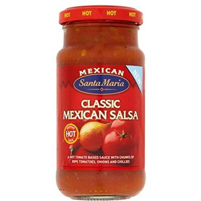 Santa Maria Classique Mexican Salsa Hot 230g - Publicité Santa Maria Classique Mexican Salsa Hot 230g - Publicité