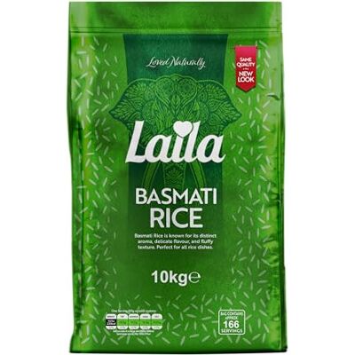 Unbranded - Basmati Rice - 10kg - Long grain - Riz - Publicité Unbranded - Basmati Rice - 10kg - Long grain - Riz - Publicité