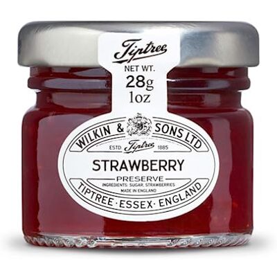 Tiptree Strawberry Preserve Minis, 1-Ounce Jars (Pack of 72) - Publicité Tiptree Strawberry Preserve Minis, 1-Ounce Jars (Pack of 72) - Publicité
