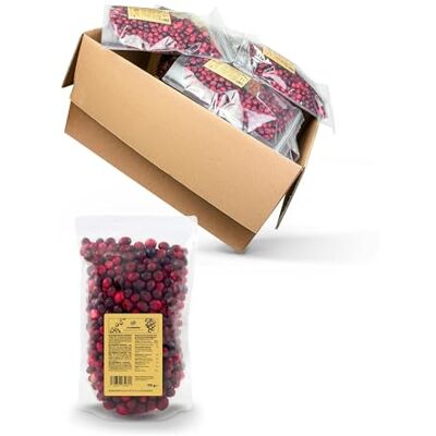 KoRo Cranberries lyophilisées 10 x 175 g - Publicité KoRo Cranberries lyophilisées 10 x 175 g - Publicité