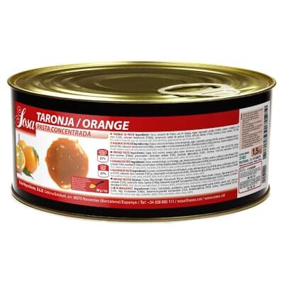 SOSA Pâte concentrée d'orange Format 1,5 kg - Publicité SOSA Pâte concentrée d'orange Format 1,5 kg - Publicité