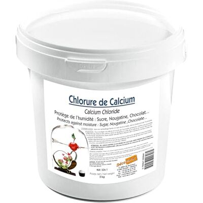 Déco Relief Chlorure de Calcium 5 kg Déshydratant pour Conserver Pièces en Sucre, Nougatine, Chocolat Ingrédient Professionnel Pour Pâtisserie, Confiserie - Publicité Déco Relief Chlorure de Calcium 5 kg Déshydratant pour Conserver Pièces en Sucre, Nougatine, Chocolat Ingrédient Professionnel Pour Pâtisserie, Confiserie - Publicité