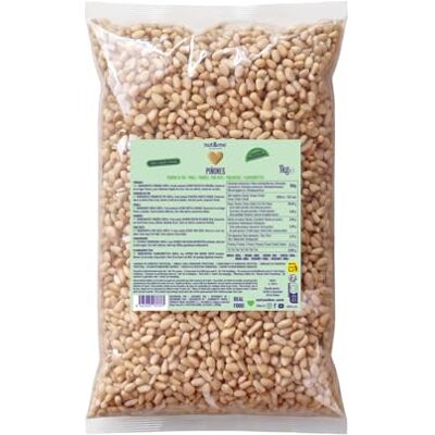 nut&me Pignons de pin naturels 1 kg Pignons de pin décortiqués Idéal pour le pesto Non grillés - Publicité nut&me Pignons de pin naturels 1 kg Pignons de pin décortiqués Idéal pour le pesto Non grillés - Publicité
