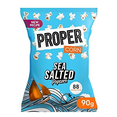 PROPER corn Lightly Sea Salted Popcorn 70g - Publicité PROPER corn Lightly Sea Salted Popcorn 70g - Publicité