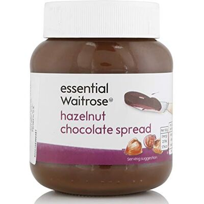 Waitrose Pâte à tartiner au chocolat à la noisette – 400 g - Publicité Waitrose Pâte à tartiner au chocolat à la noisette – 400 g - Publicité
