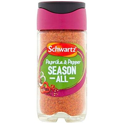 Schwartz Perfect Shake Season All Seasoning Jar 70g - Publicité Schwartz Perfect Shake Season All Seasoning Jar 70g - Publicité